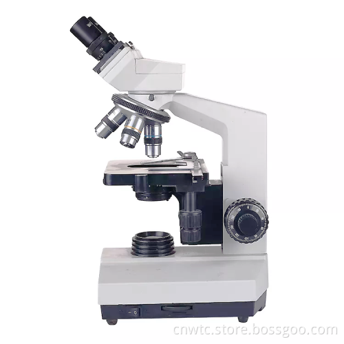 CE ISO Certified Laboratory Microscope: 40-1600X Magnification, Biological Specimen Analysis - Model 107BN
